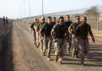 U S  Marines take part in an acclimatization test   DoD photo by Cpl  Michael Petersheim  U S  Marine Corps Released 