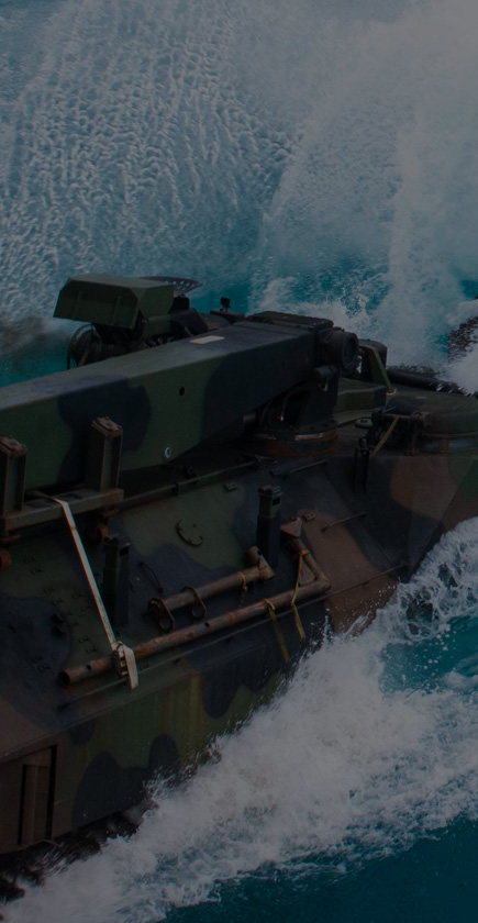 Amphibious assault vehicle. U.S. Navy