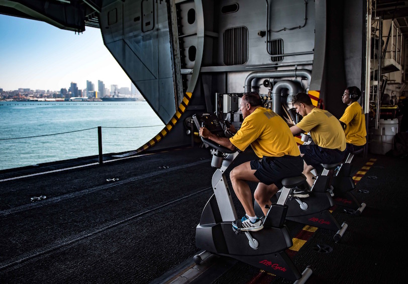 Sailors conduct their Physical Readiness Test follow injury prevention Navy guidelines to optimize performance   U S  Navy ph