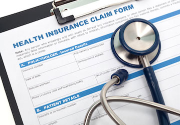 Health insurance claim form highlighting total force fitness 