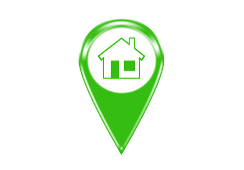 Map icon for home