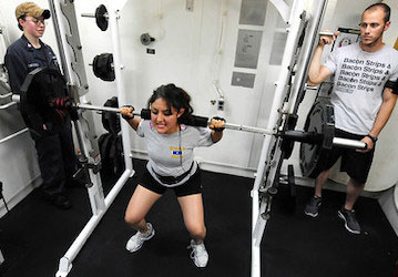 Muscular power for military fitness  U S  Navy photo by Mass Communication Specialist 3rd Class Caitlin Conroy Released 
