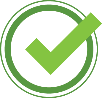 Green checkmark symbol
