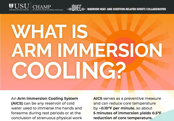 Thumbnail of Arm Immersion Cooling infosheet