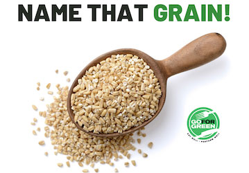 Name that Grain  Go for Green logo 