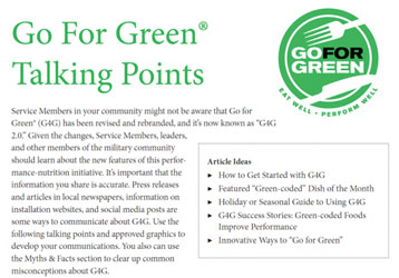 Thumbnail of first page of Talking Points for G4G document