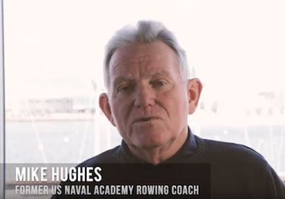 Mike Hughes  Former US Naval Academy Rowing Coach  discussing the importance of resilience and mental fitness 