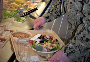 Naval Hospital Bremerton dining facility