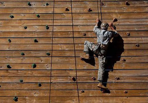 Soldier overcomes military fitness obstacle  boosts military wellness and Total Force Fitness with resilience   U S  Army pho