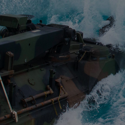 Amphibious assault vehicle. U.S. Navy